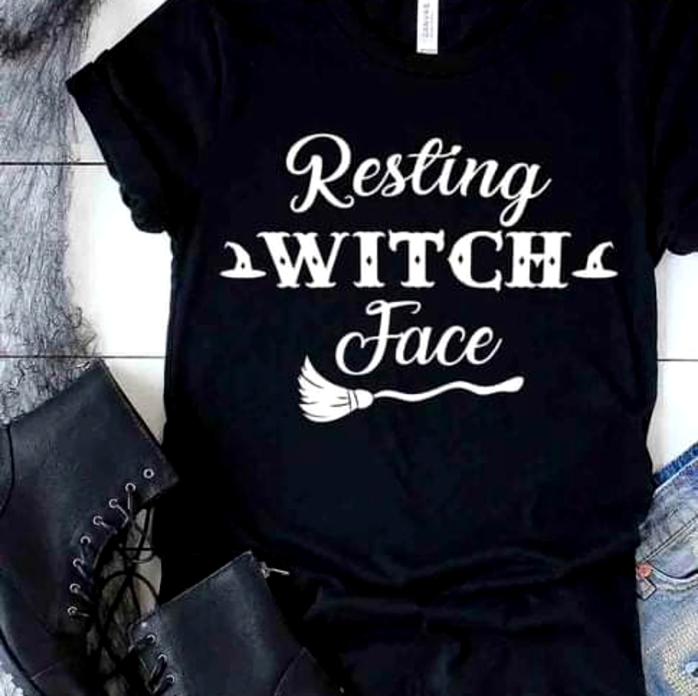 Resting Witch Face T Shirt